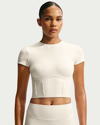 NikeSKIMS Matte Women's Corset Cropped Top. Nike JP